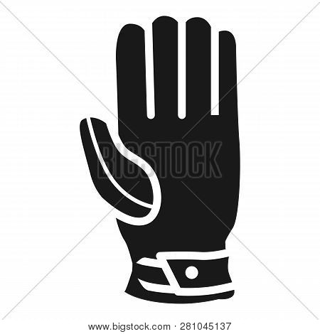 Cricket Glove Icon. Simple Illustration Of Cricket Glove Vector Icon For Web Design Isolated On Whit