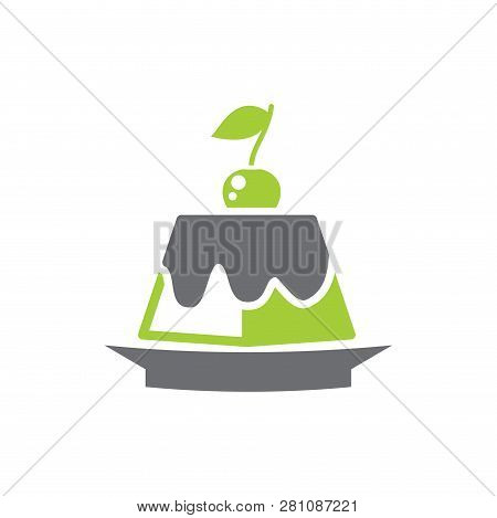 Dietic Dessert Icon On White Background For Graphic And Web Design, Modern Simple Vector Sign. Inter