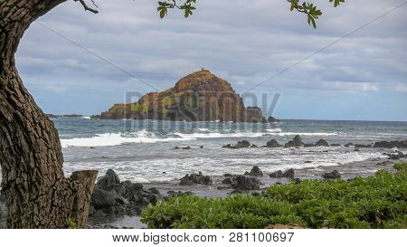 View Of Alau Island From Koki Beach On Maui