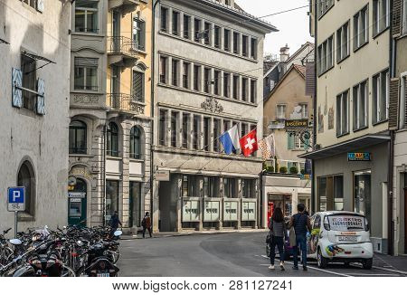 Historic City Center Of Lucerne, Switzerland