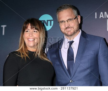 LOS ANGELES - JAN 24:  Patty Jenkins, Sam Sheridan at the 