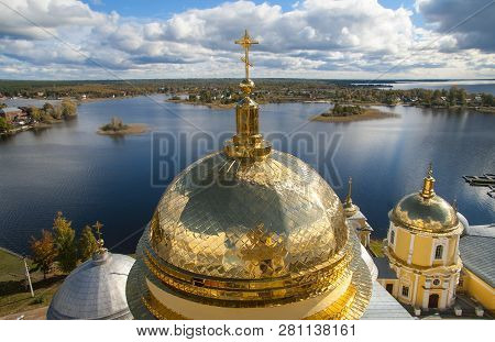 Nilo-stolobenskaya Desert On Stolobny Island On Lake Seliger, Russia
