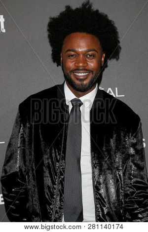 LOS ANGELES - JAN 26:  Echo Kellum at the Entertainment Weekly SAG Awards pre-party  at the Chateau Marmont  on January 26, 2019 in West Hollywood, CA