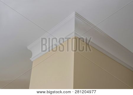 Ceiling Moldings In The Interior Intricate Corner