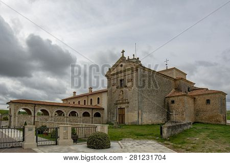 View Of The Old Monastery Today Residence Of Old People Of Peñaranda De Duero
