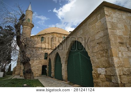 Hala Tekke Mosque Famous Muslim Sultan Architecture Touristic Historical Monument Islamic Culture An