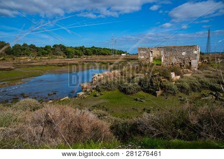 Ancient House In Ruins In Paradisiac Local