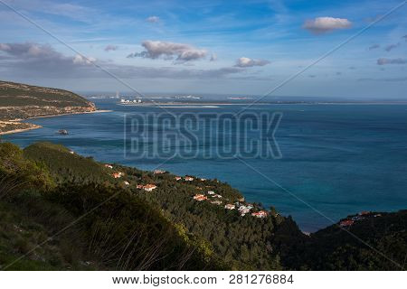 Portinho Da Arrabida Natural Park In Setubal Portugal.