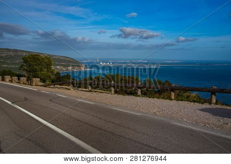 Portinho Da Arrabida Natural Park In Setubal Portugal.
