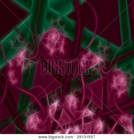 Abstrakte, digitale baggrund.