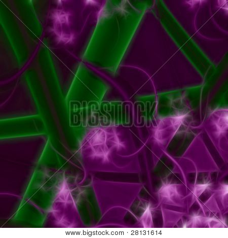 Abstrakte, digitale baggrund.