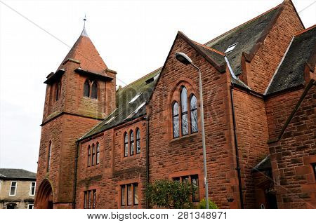 An Exterior View Of The Architecture And Buildings Of Grangemouth