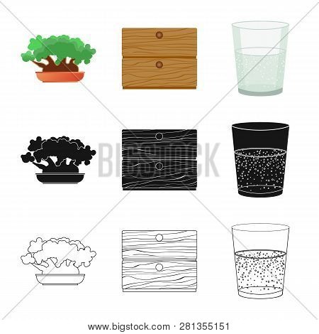 Vector Design Of Dreams And Night Logo. Set Of Dreams And Bedroom Vector Icon For Stock.