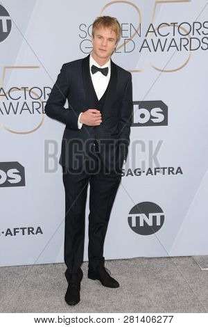 LOS ANGELES - JAN 27:  Lakeith Stanfield at the 25th Annual Screen Actors Guild Awards at the Shrine Auditorium on January 27, 2019 in Los Angeles, CA