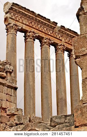 Baalbek - Ruins Of Ancient Phoenician City; Known As Heliopolis During The Hellenistic Period