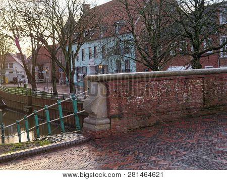 the village of greetsiel at the german North sea