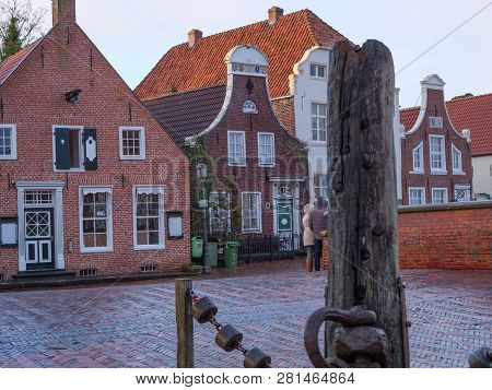 the village of greetsiel at the North sea