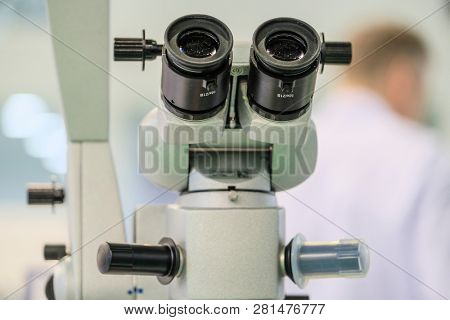 Professional medical laboratory microscope