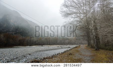 Kamikochi National Park In The Northern Japan Alps Of Nagano Prefecture, Japan. Beautiful Mountain I