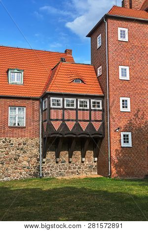 Fragment Of Medieval Fortifications In The City Of Strzelce Krajenskie In Poland
