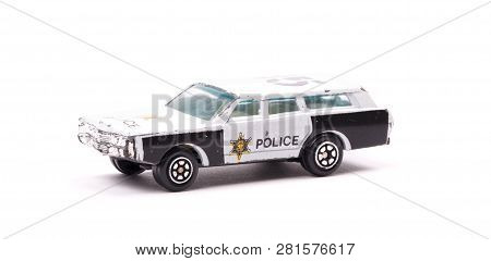Metal Toy Car, Police