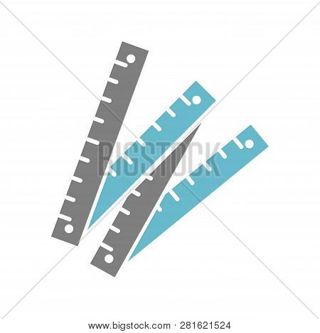 Tool Meter Icon On White Background For Graphic And Web Design, Modern Simple Vector Sign. Internet 
