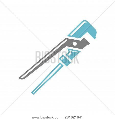 Tool Wrench Icon On White Background For Graphic And Web Design, Modern Simple Vector Sign. Internet