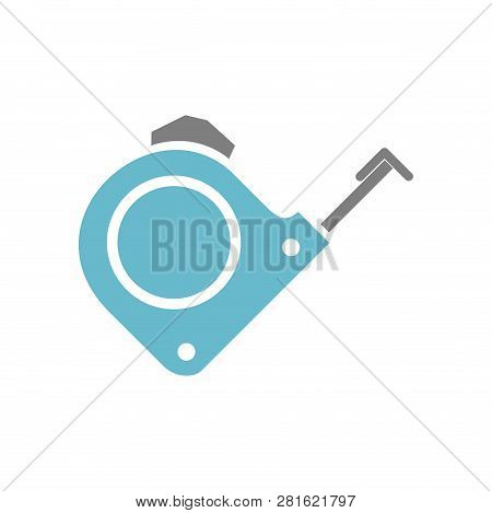 Tool Meter Icon On White Background For Graphic And Web Design, Modern Simple Vector Sign. Internet 