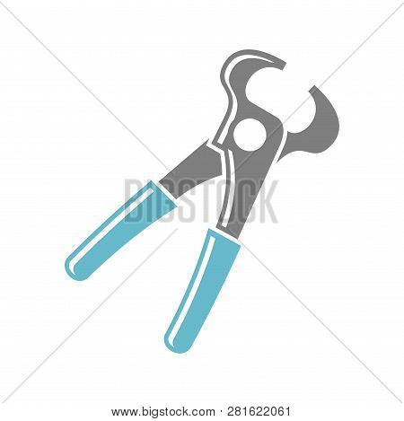 Tool Pliers Icon On White Background For Graphic And Web Design, Modern Simple Vector Sign. Internet