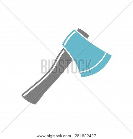 Tool Axe Icon On White Background For Graphic And Web Design, Modern Simple Vector Sign. Internet Co