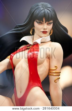 San Diego, California - July 11, 2011: Sideshow Collectibles Presented Vampirella Premium Format Sta