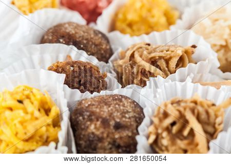 Assorted Traditional Sweets From Cartagena De Indias