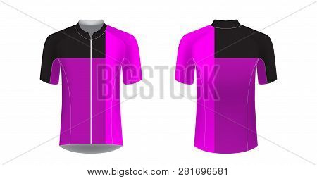 Cycling Uniform Templates. Gaming Casual Clothing Concept. Uniform For Racing, Cycling, Running, Tri