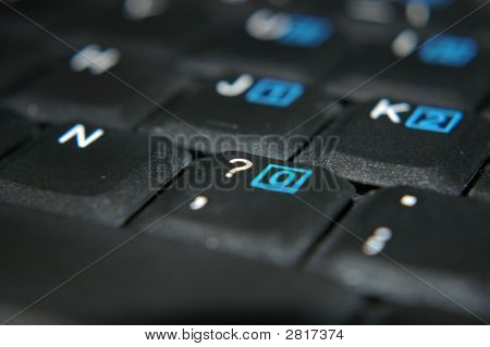 Schwarze moderne Tastatur