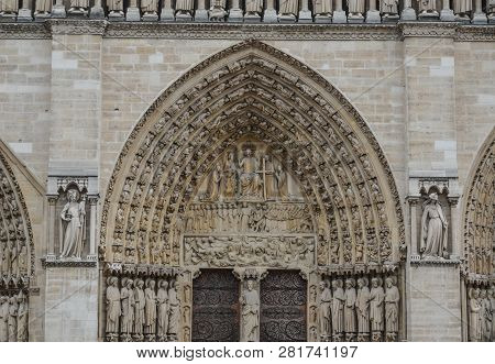 Architecture Of Notre-dame De Paris