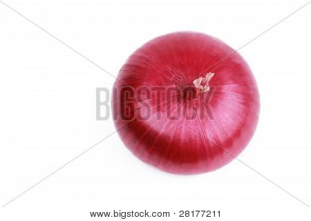 lecker roten Zwiebeln
