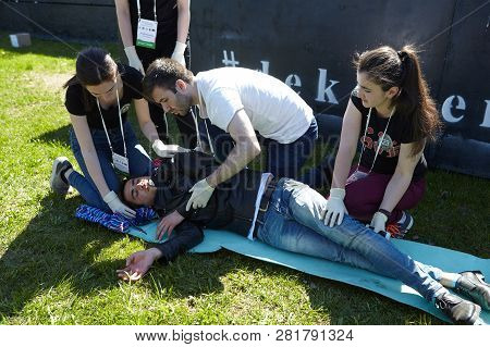 First Aid To People During Emergencies.