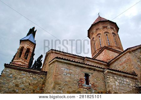 The Ancient Ikalto Monastery In Kakheti, Georgia