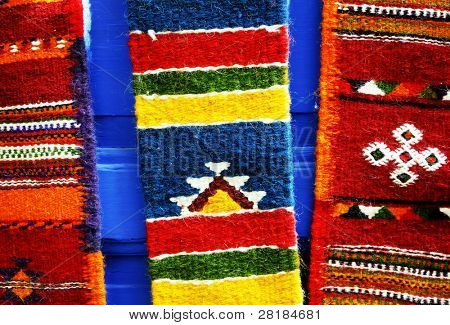 Moroccan carpet background