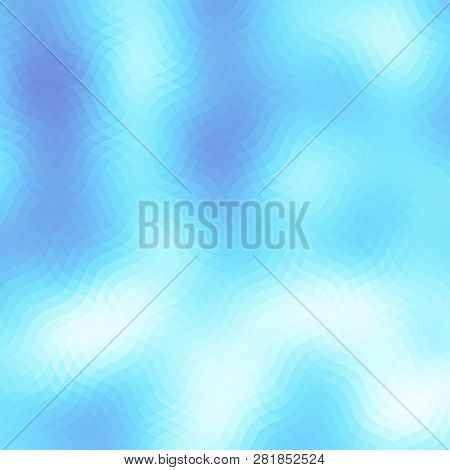 Geometric Wavy Abstract Pattern. Polygonal Square Background.