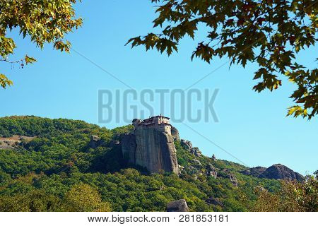 Although It Is Small, Monastery Of Rousanou Has Nothing To Envy To The Other Meteora Monasteries In 