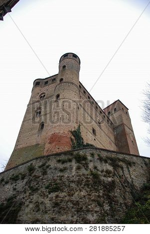 View Of The Castle Of Serralunga Of Alba, Piedmont - Italy