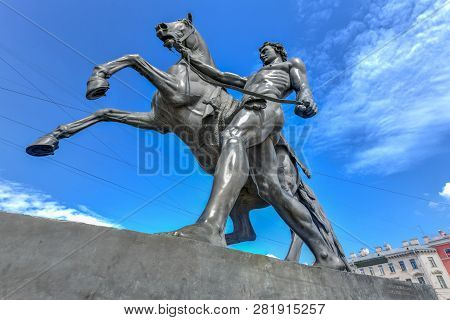 Horse Tamer - Anichkov Bridge - Saint Petersburg, Russia
