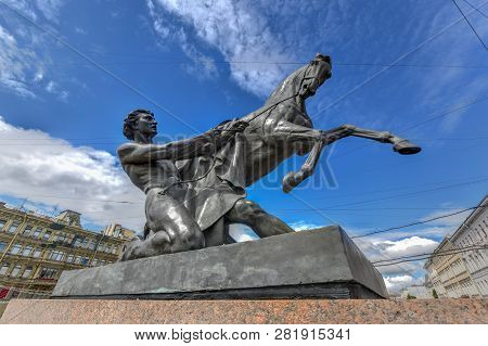 Horse Tamer - Anichkov Bridge - Saint Petersburg, Russia