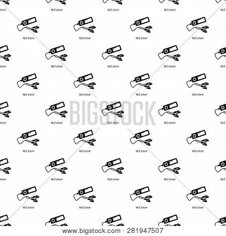 Mp3 Player Pattern Seamless Repeating For Any Web Design