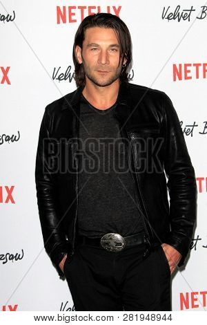LOS ANGELES - JAN 28:  Zach McGowan at the 