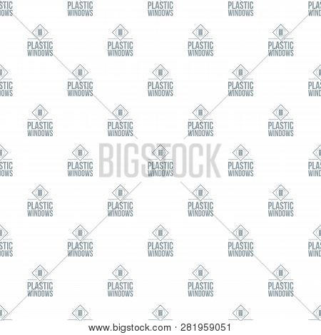 Plastic Window Pattern Seamless Repeat For Any Web Design