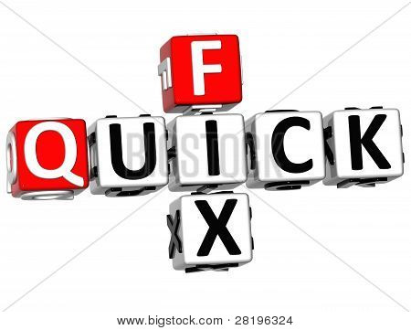 Palavras cruzadas 3D Quick Fix