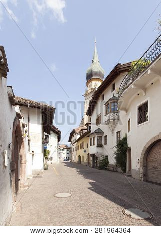 San Paolo, Italy On September 16. Street View From The Center Of The Village On September 16, 2018 I