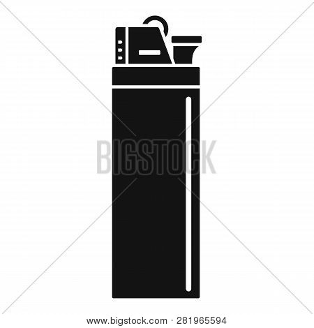 Cigarette Lighter Icon. Simple Illustration Of Cigarette Lighter Vector Icon For Web Design Isolated